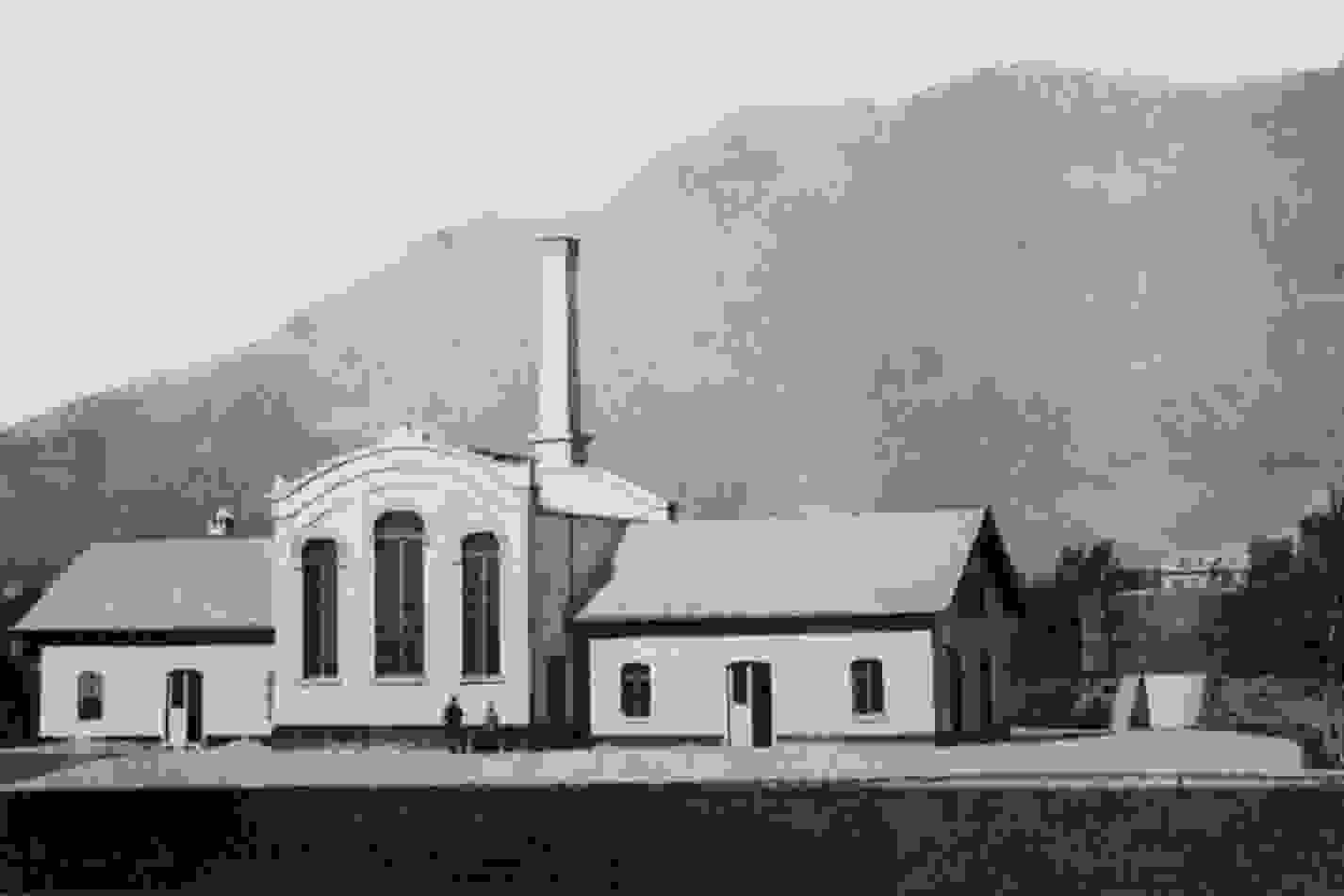 Erstes Gaswerk 1866